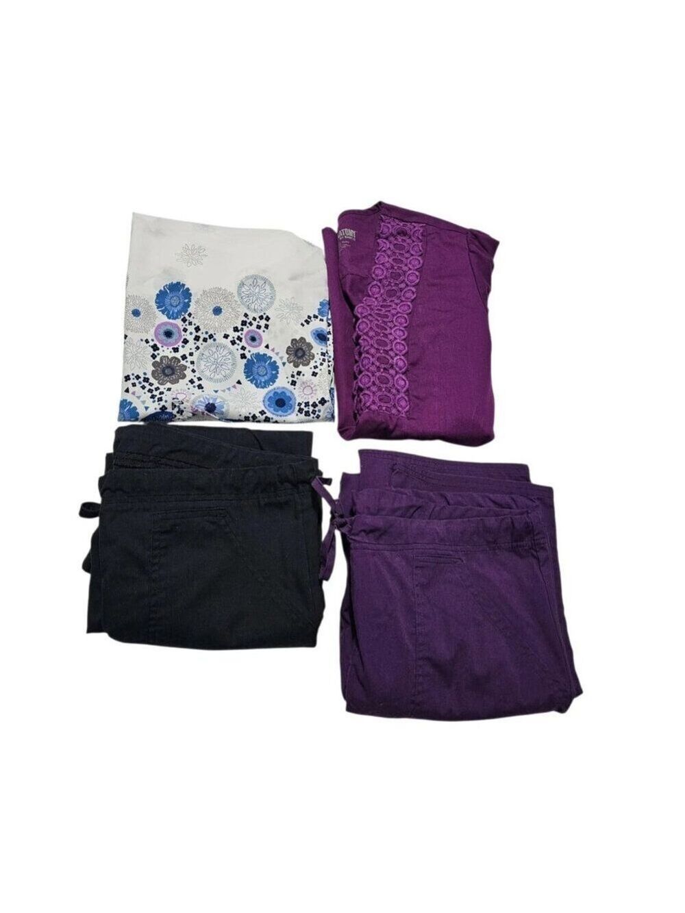 Bundle Scrub Set Size Small Butter Soft Greys Anatomy by Barco Mixed Brands